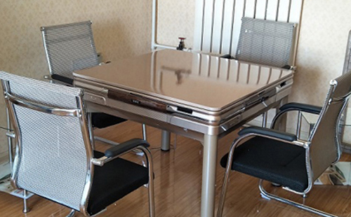 肃北全自动肃北肃北麻将机安装现场